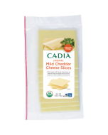 Cadia Mild Cheddar Cheese Slices - Front view