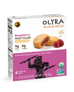 Olyra Breakfast Biscuit Raspberry Filled - Front view