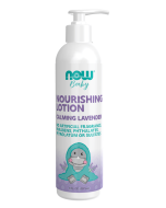 NOW Foods Nourishing Baby Lotion, Calming Lavender - 8 fl. oz.