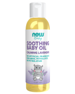 NOW Foods Soothing Baby Oil, Calming Lavender - 4 fl. oz.