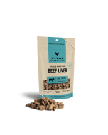 Vital Essentials Freeze-Dried Beef Liver Dog Treats - Front view