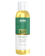 NOW Foods CBD Massage Oil - 4 fl. oz.