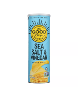 The Good Crisp Company Sea Salt & Vinegar Potato Crisps - Front view