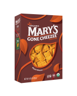 Mary's Gone Crackers Cheezee Plant-Based Cheddar Crackers - Front view