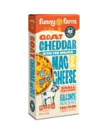 Funny Farm Mac & Cheese Goat Cheddar with Fun Shapes - Front view