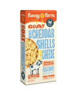 Funny Farm Goat White Cheddar Shells & Cheese - Front view