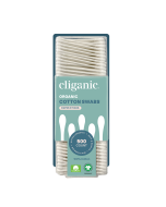 Cliganic Organic Cotton Swabs - Front view