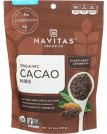 Navitas Naturals Organic Raw Chocolate Cacao Nibs, 8 oz.