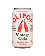 Olipop Vintage Cola Sparkling Tonic - Front view