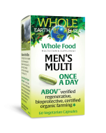 Natural Factors Men’s Once a Day Multivitamin & Mineral, 60 Vegetarian Capsules - Front view