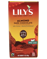 Lily's Almond Dark Chocolate Bar