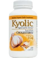 Kyolic Garlic Aged Formula 104 With Lecithin, 200 Capsules