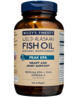 Wiley's Finest Peak EPA, 120 Fish Softgels