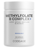 Codeage Methylfolate B Complex, 120 capsules