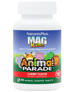 Nature's Plus Animal Parade Cherry Flavor, Magnesium Chewable, 90 Count