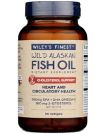 Wiley's Finest Cholesterol Support, 90 Softgels