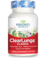 Ridgecrest Herbals Clear Lungs, 120 Capsules