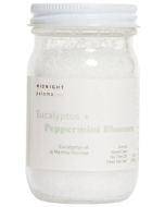 Midnight Paloma Eucalyptus Blossom + Peppermint Muscle Recovery Bath Soak, 4 oz. 