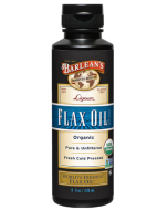 Barlean's Organic Lignan Flax Oil, 8 fl.oz.