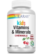 Solaray Kid's Chewable Vitamins & Minerals, 120 Chewables