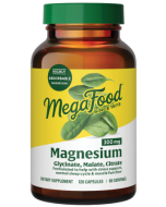 MegaFood Magnesium 300mg, 60 Capsules