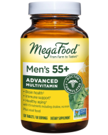 MegaFood Multi For Men 55+, 120 Tablets