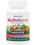 Nature's Plus Animal Parade Children's Chewable Multivitamin, Assorted Flavors, 90 Chewable Tablets