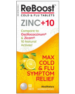 Medinatura ReBoost Cold & Flu Plus Zinc, 60 tablets