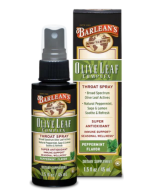 Barleans Throat Spray, Olive Leaf,  1.5 oz