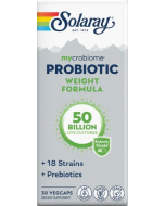 Solaray Mycrobiome Probiotic Weight Formula, 30 Capsules