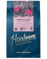 Heirloom Coffee Roasters Bedrock Blend - Front view