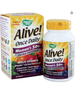 Nature's Way Alive Once Daily Women's 50+ Ultra Potency Multivitamin, 60 Tablets