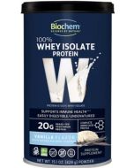 BioChem Vanilla 100% Whey Isolate Protein, 15.1 oz.