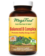 MegaFood Balanced B Complex, 60 Tablets