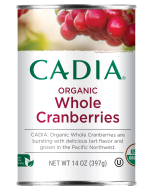 Cadia Organic Whole Cranberries