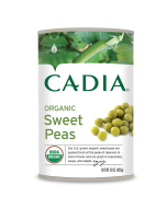 Cadia Organic Sweet Peas, 15 oz.