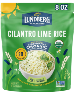 Lundberg Organic Cilantro Lime Rice - Front view