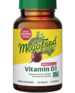 MegaFood Vitamin D3 2000 IU, 30 Tablets