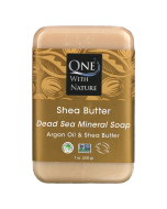 One With Nature Shea Butter Bar Soap - Front view