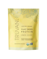 Truvani Organic Plant Based Protein Powder Lemon Cookie - Front view