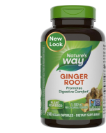 Nature's Way Ginger Root, 180 Capsules