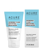 Acure Incredibly Clear Mattifying Moisturizer, 1.7 fl. oz.