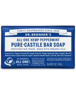 Dr. Bronner's Peppermint Pure-Castile Bar Soap, 5 oz.