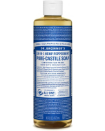 Dr. Bronner's Pure-Castile Liquid Soap, Peppermint