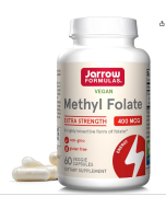 Jarrow Methyl Folate, 60 Capsules