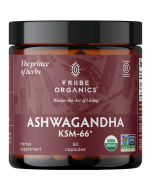 Tribe Organics KSM-66 Ashwagandha Herbal Supplement - Front view