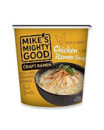 Mike's Mighty Good Chicken Flavor Ramen Noodle Soup Cup, Individual Serving