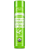 Dr. Bronner's Organic Lip Balm, Lemon Lime