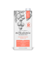 Milkadamia Milk, Unsweetened Vanilla