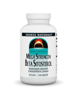 Source Naturals Mega Strength Beta Sitosterol 375 mg, 120 Tablets